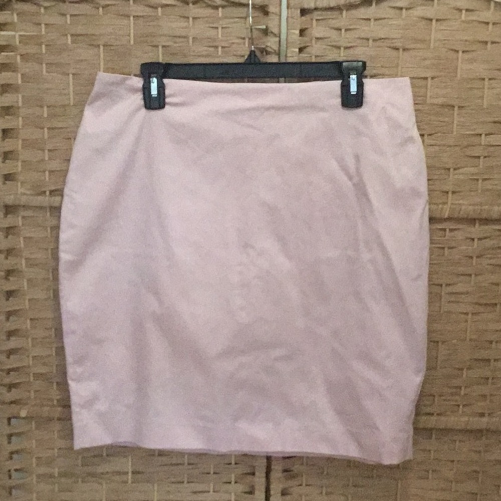 Knee-Length Light Pink Skirt